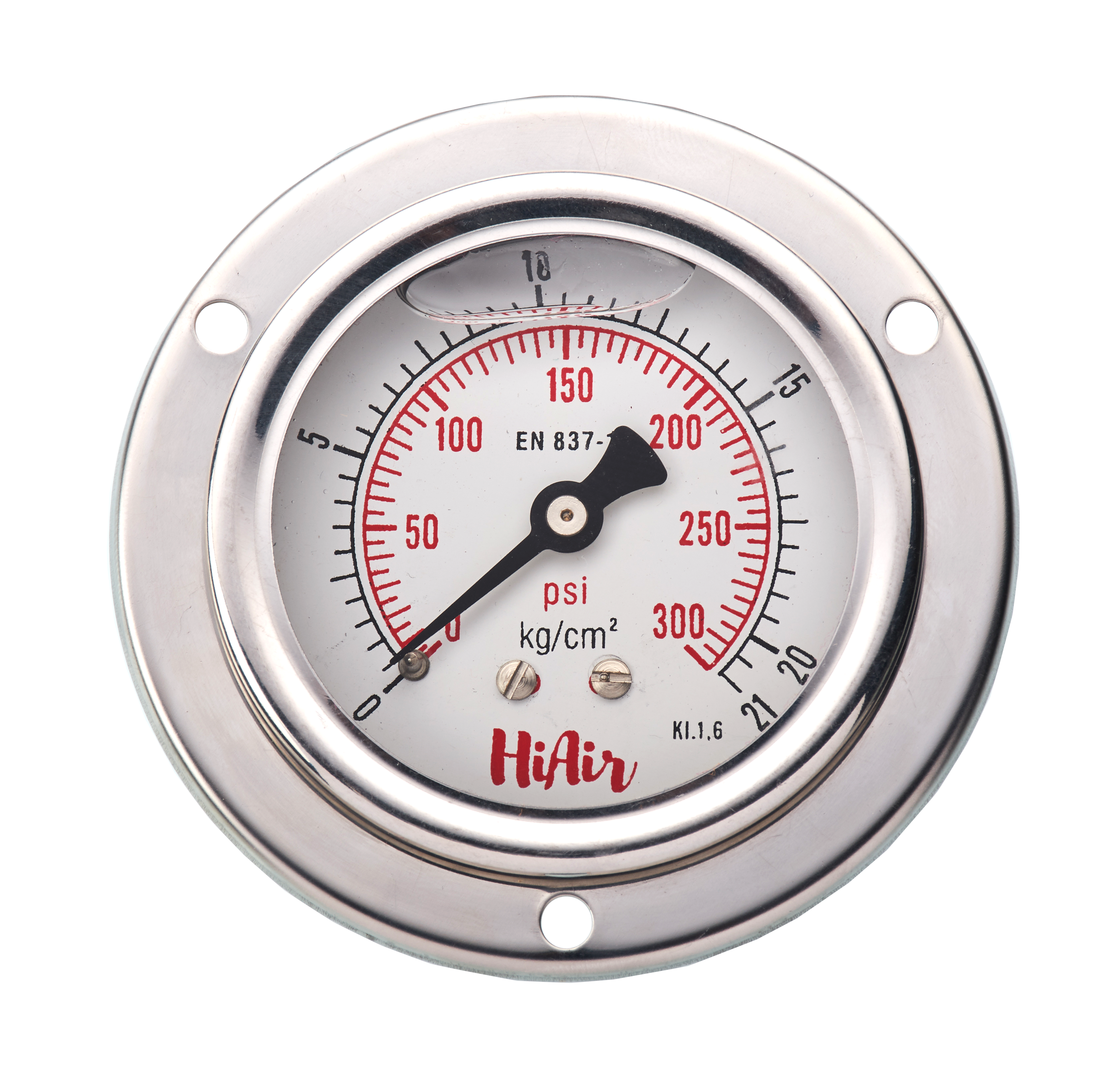 HIGL25BC300 = 0-300psi (0-21kg), 63mm (2.5”)