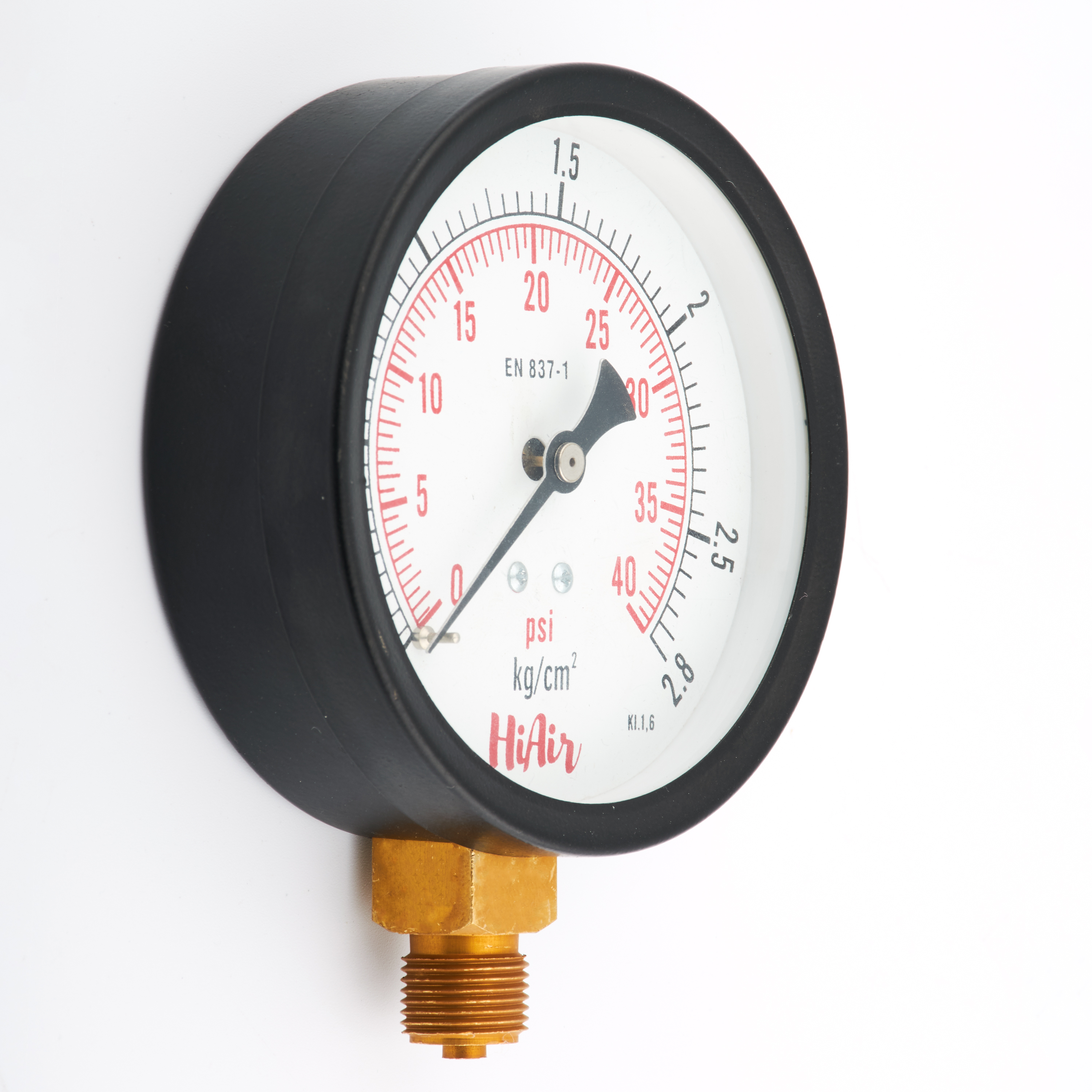 HIU4DCBE40 = 0-40psi (0-2.8kg), 100mm (4”)